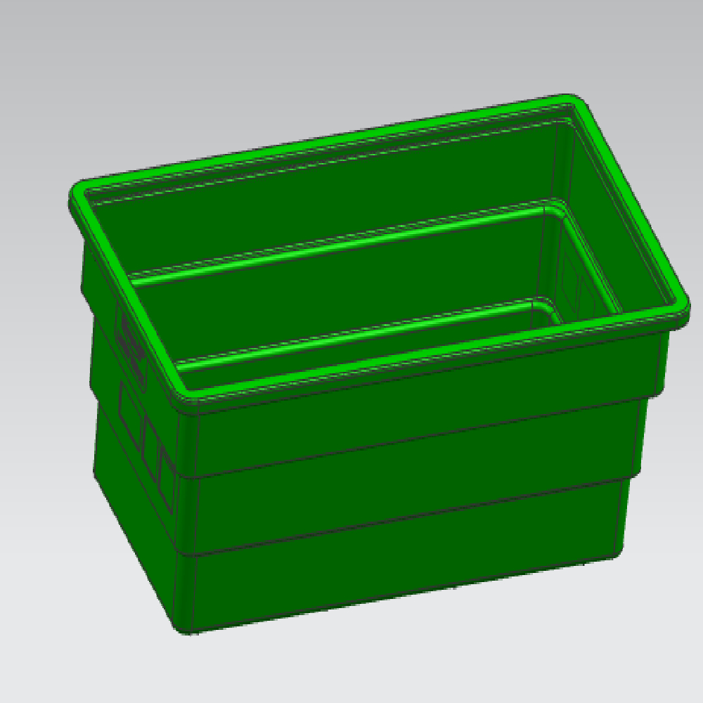 PE-Polyethylen-Form-Kunststoff-Integral-Formteil Lebensmittel-Isolierbox hoher Verkauf Catering-Ausrüstung