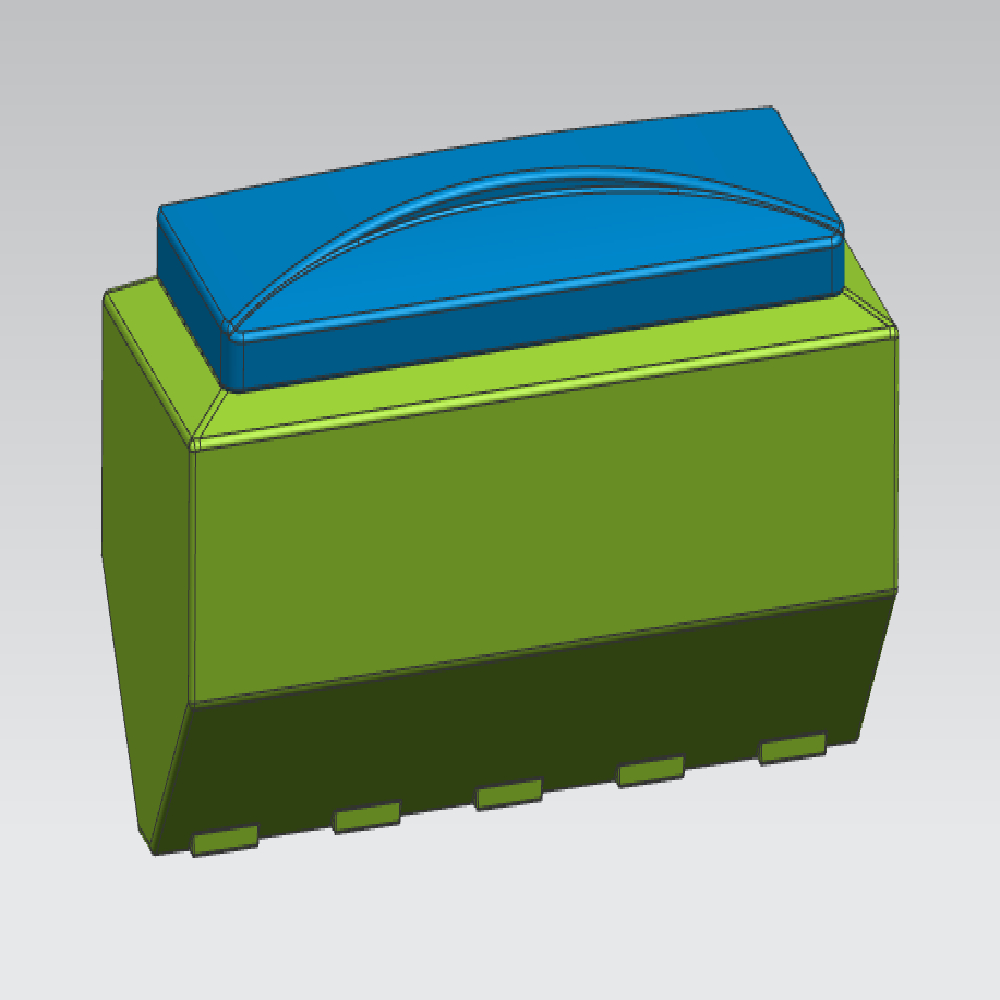 PE-Polyethylen-Form-Kunststoff-Integral-Formteil Lebensmittel-Isolierbox hoher Verkauf Catering-Ausrüstung